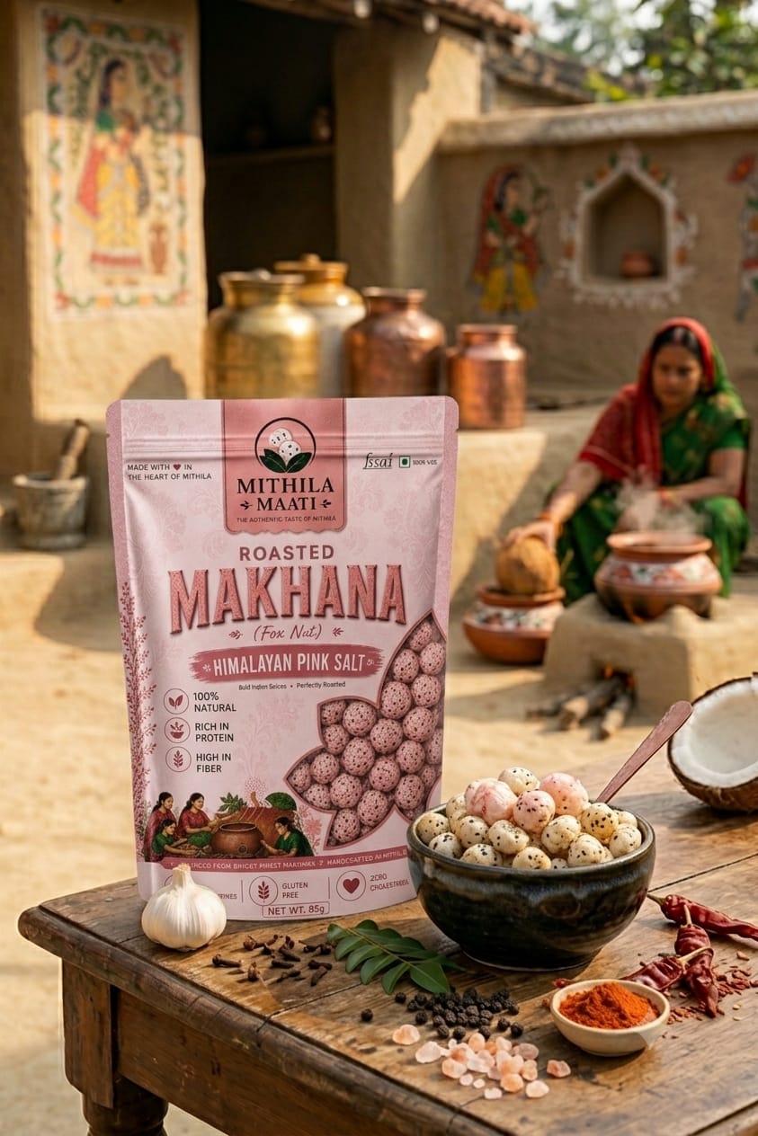 Roasted Makhana - Himalayan Pink Salt